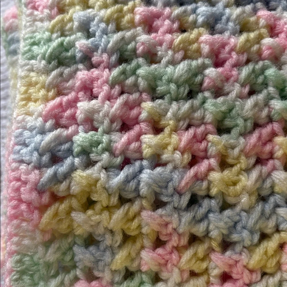 Colorful Crochet Blankets Set - Picture 4 of 5